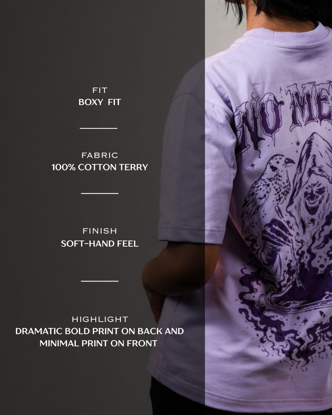 No mercy oversized Tee