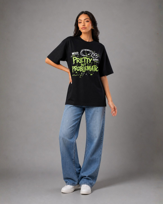 Scribble oversized Tee