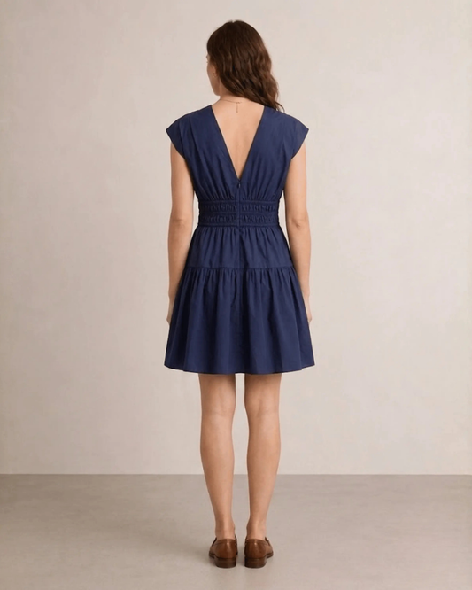 Bleu Tier Dress