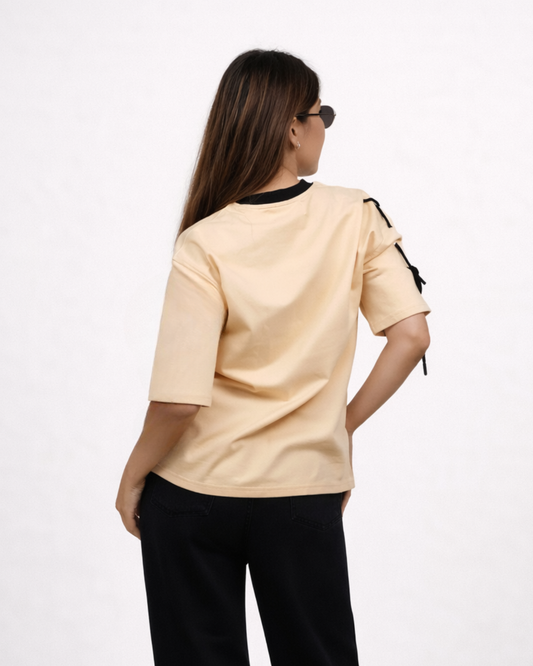 Edgy oversized T shirt