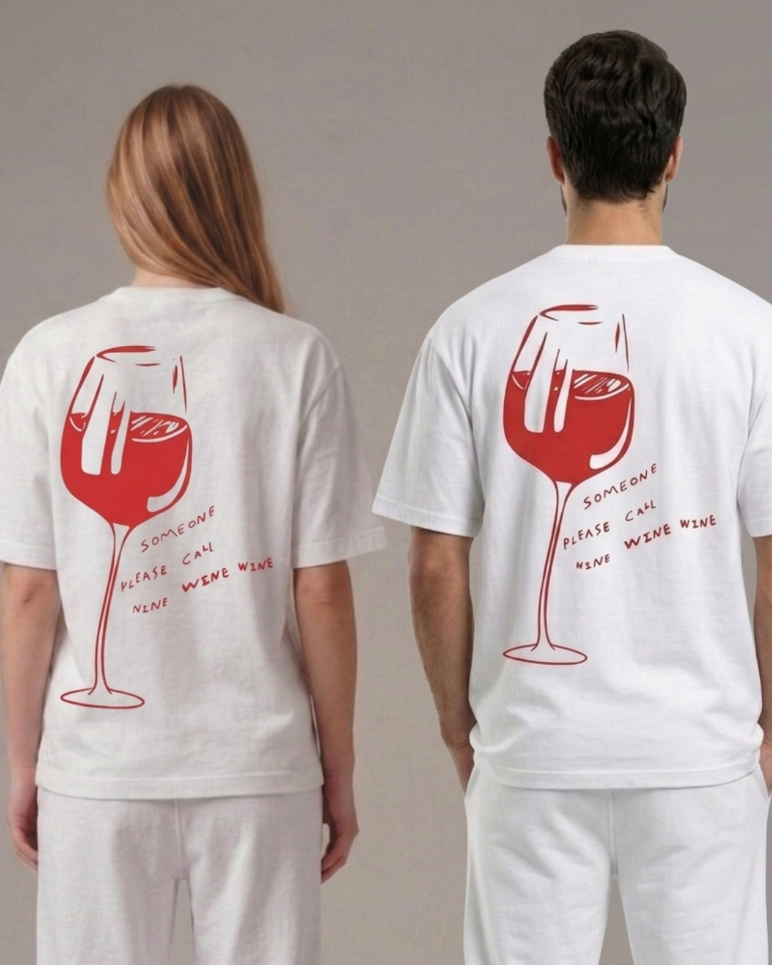 Wine Not Oversized Tee