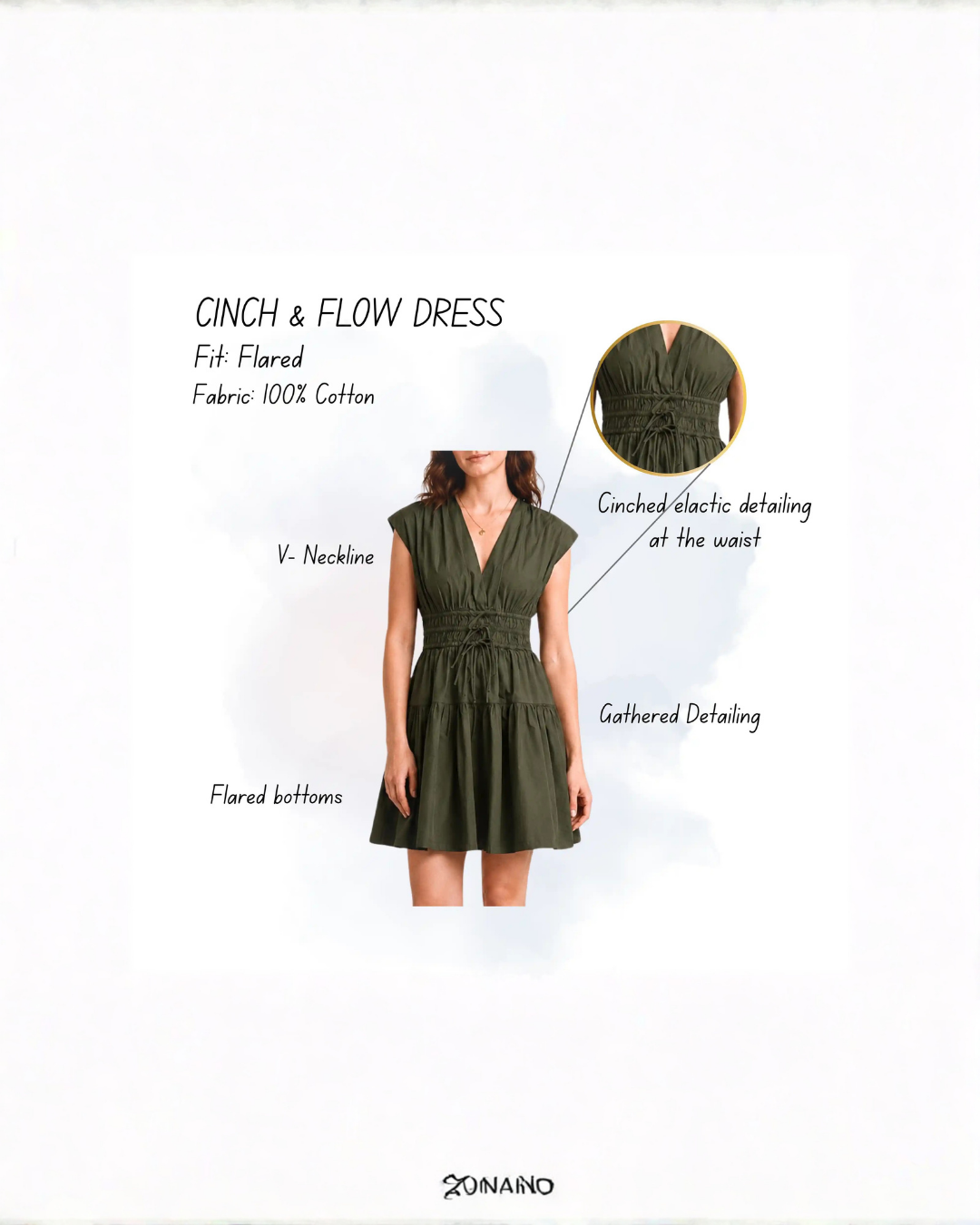 Cinch & Flow Dress