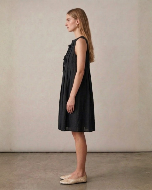 Origami A-Line Dress