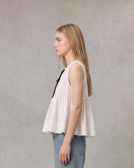 Cresta Pintuck Top
