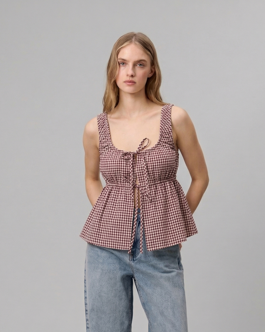 Wisteria Lane Gingham Cami