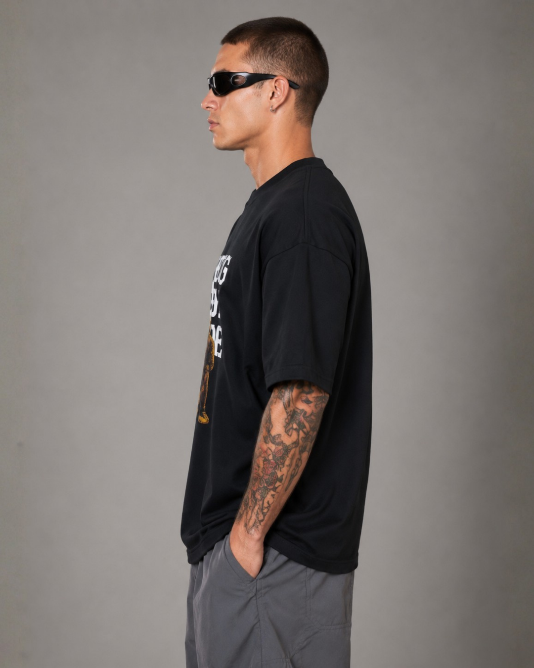 Born To Break Silence Oversized Tee
