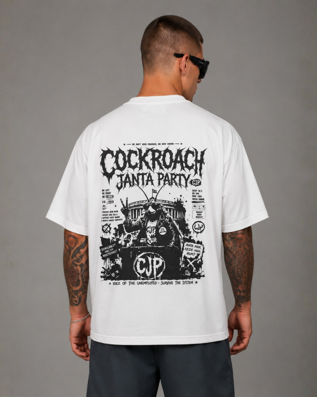 Cockroach Oversized Tee