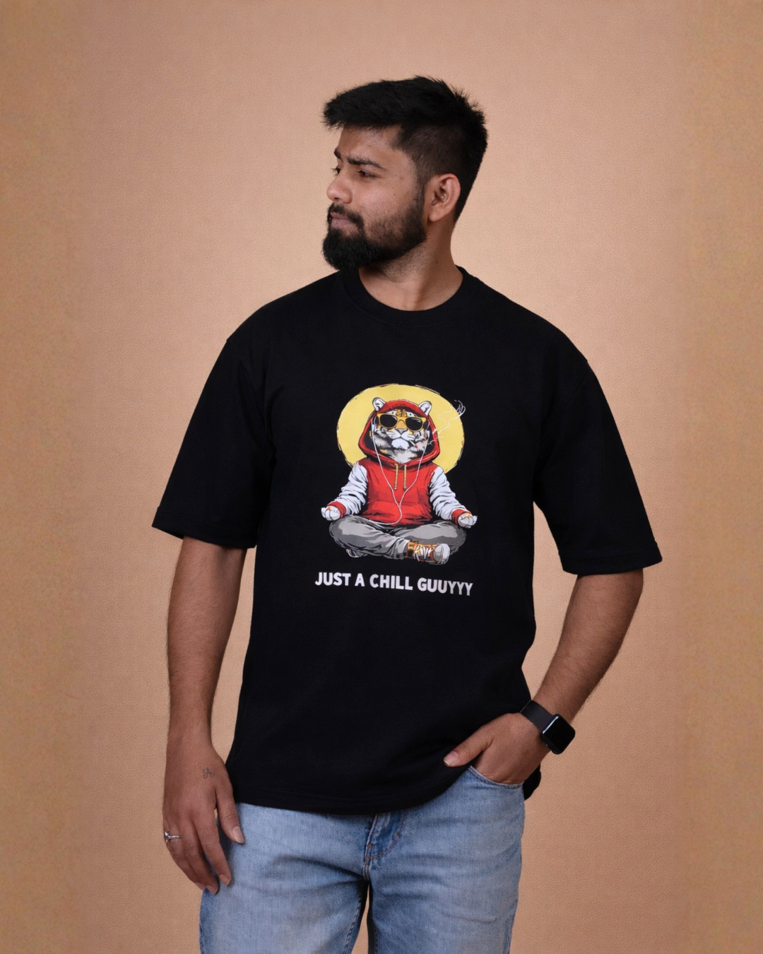 Chill guy oversized Tee