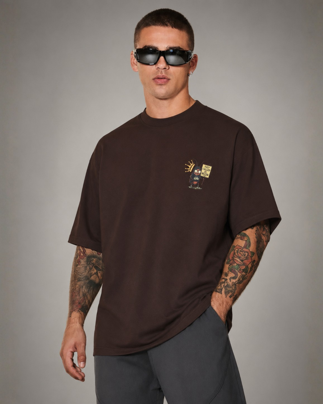 Bug Life Cockroach Oversized Tee