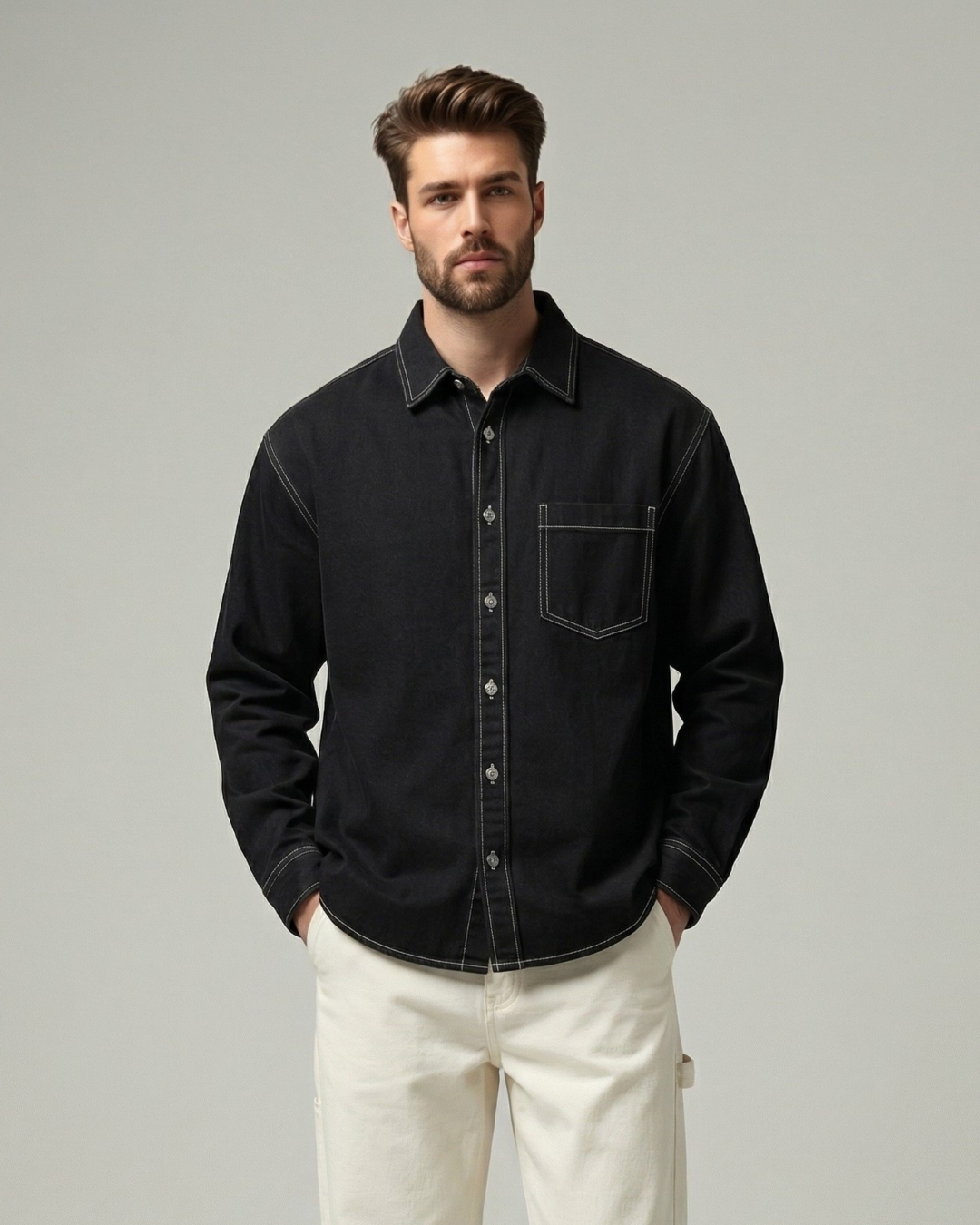 Chill Street Denim Overshirt