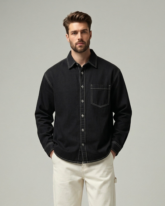 Chill Street Denim Overshirt