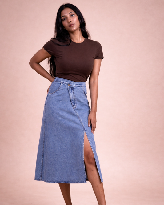 Flowfit Light Denim Skirt