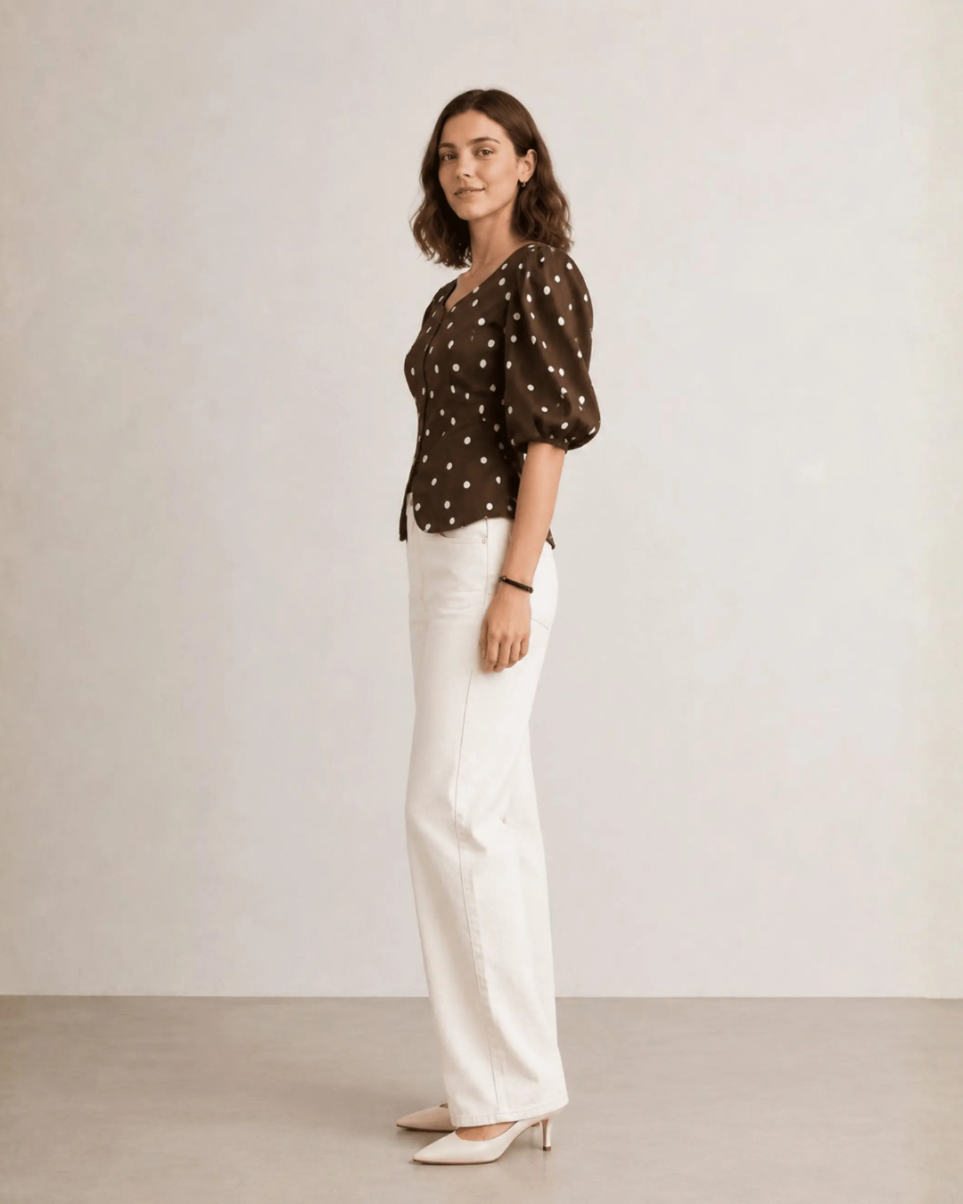Vintage Polka Top