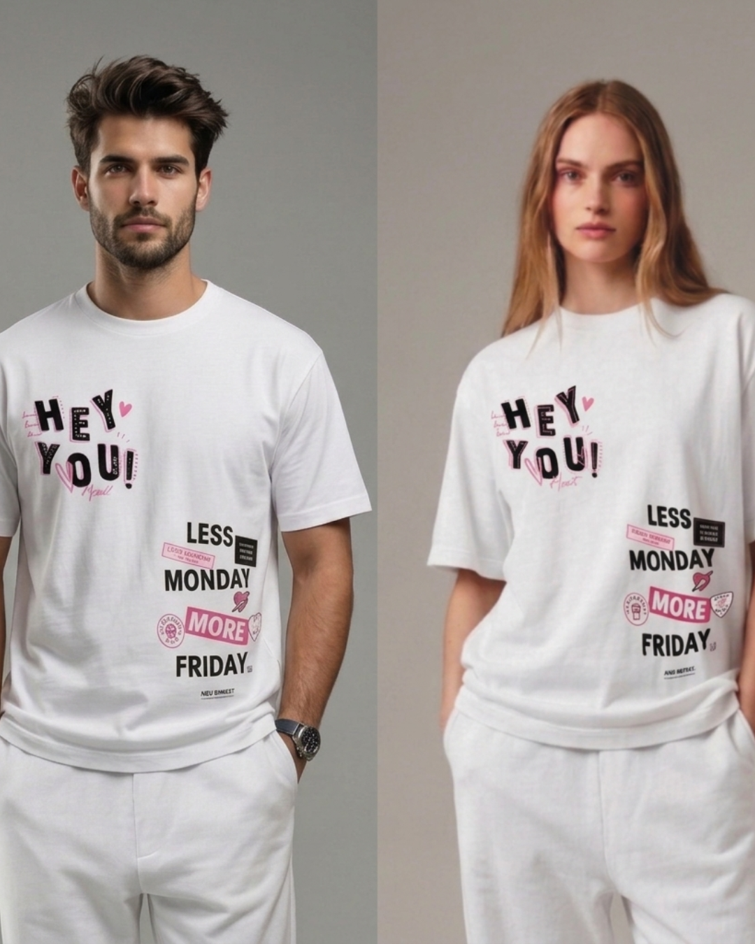 Hey You Oversized Tee