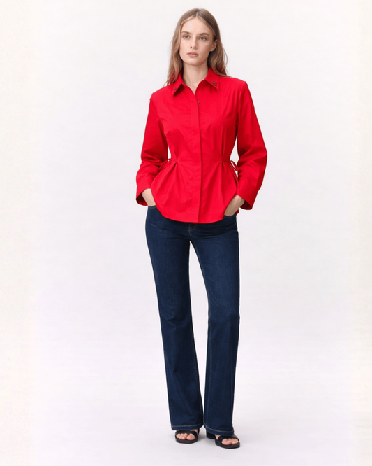 BOW CHARM SHIRT