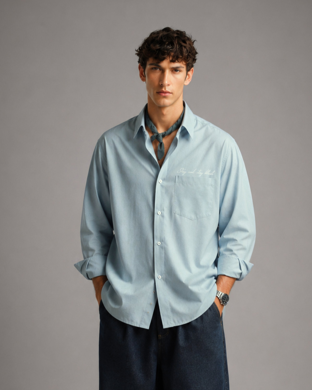 Stay Cool Oversized Shirt