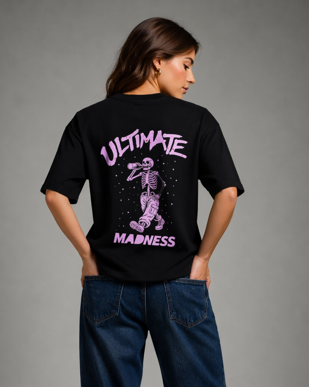 cute chaos oversized tee