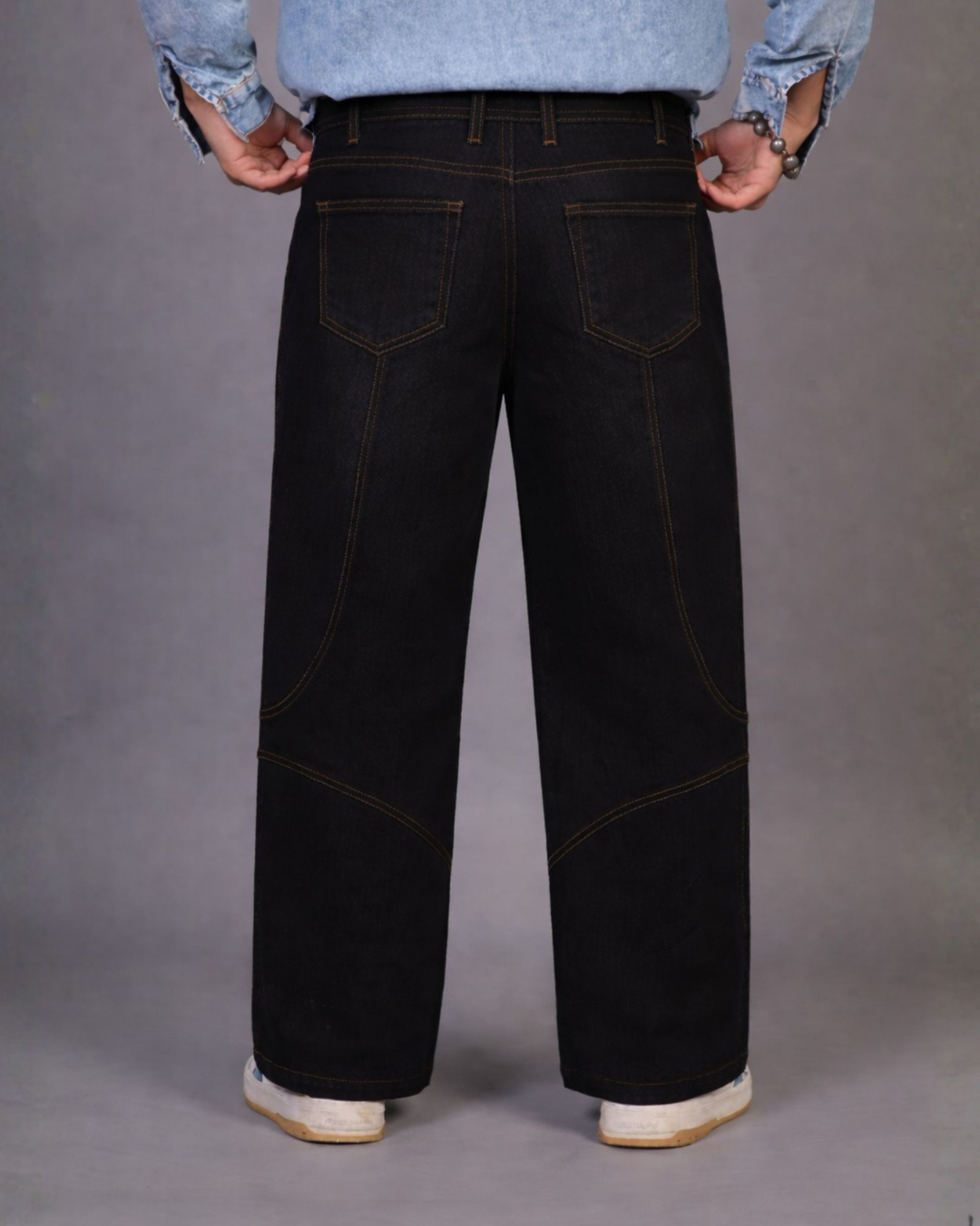 pannelled Baggy Pants