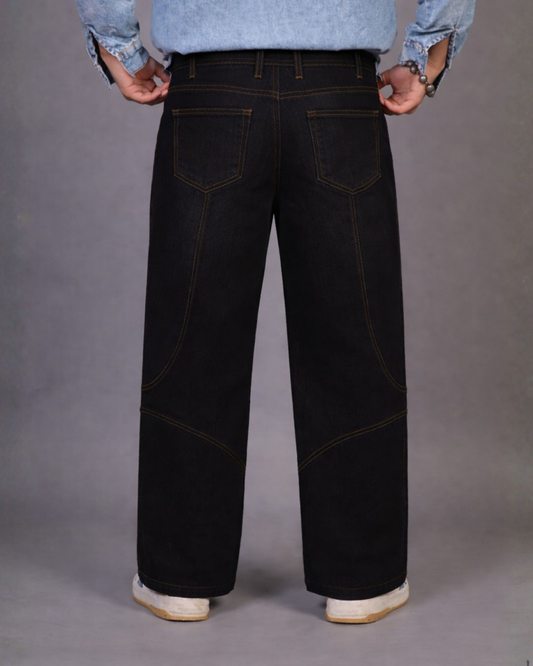 pannelled Baggy Pants