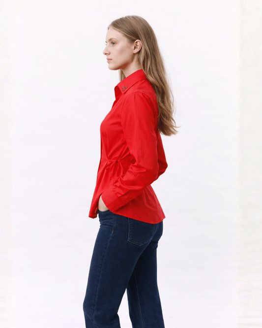 BOW CHARM SHIRT