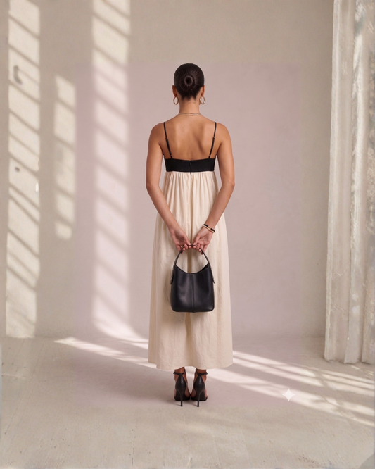 Dualist Panel Slip Dress