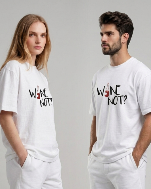 Wine Not Oversized Tee