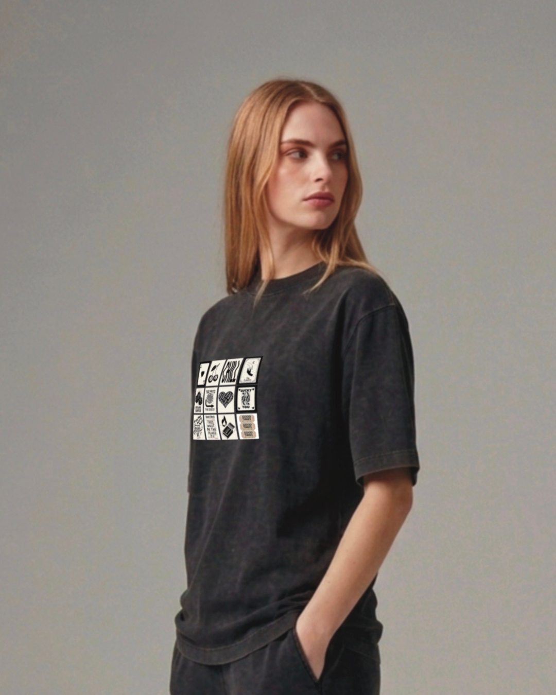 Good Times Oversized Tee