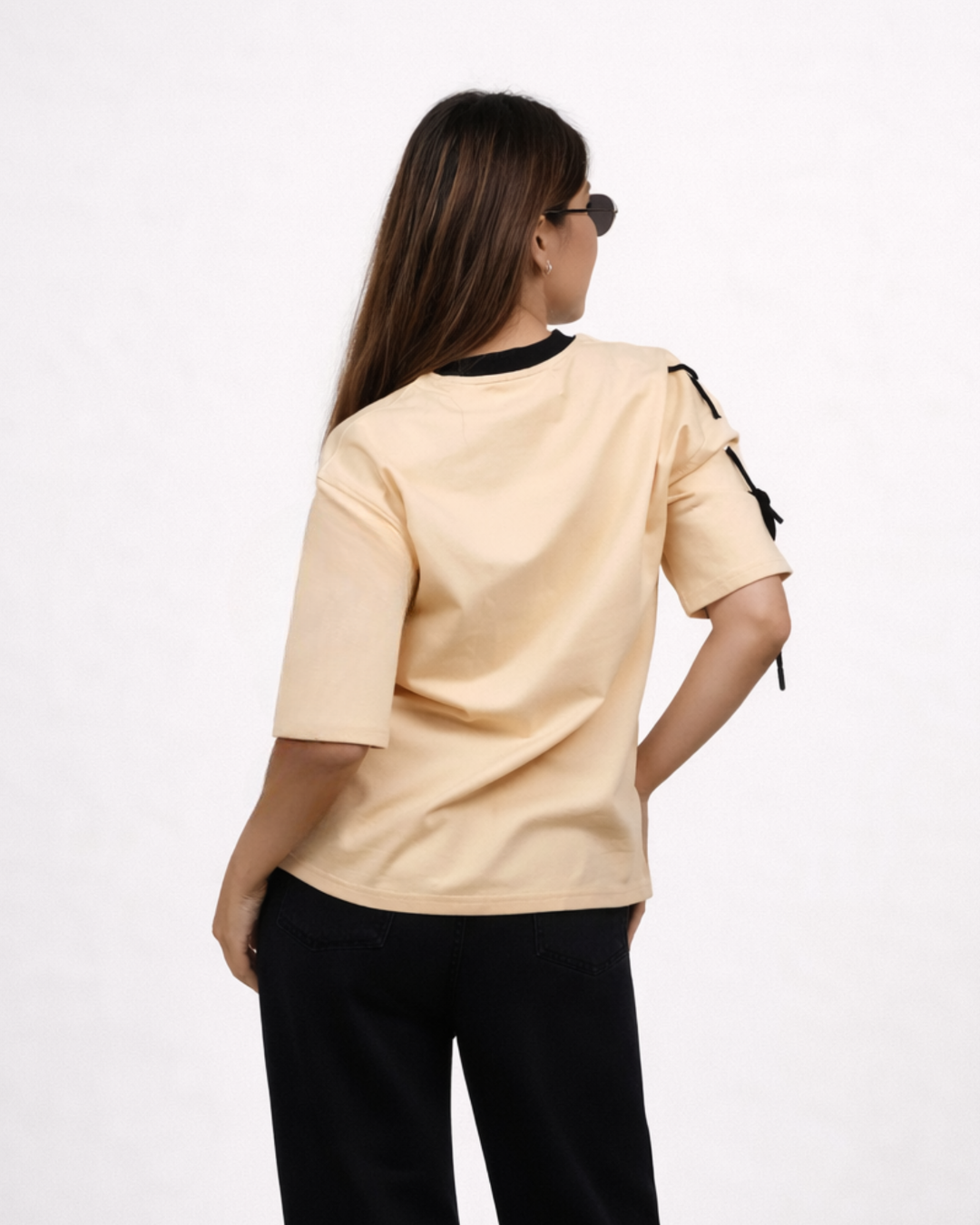 Edgy oversized T shirt