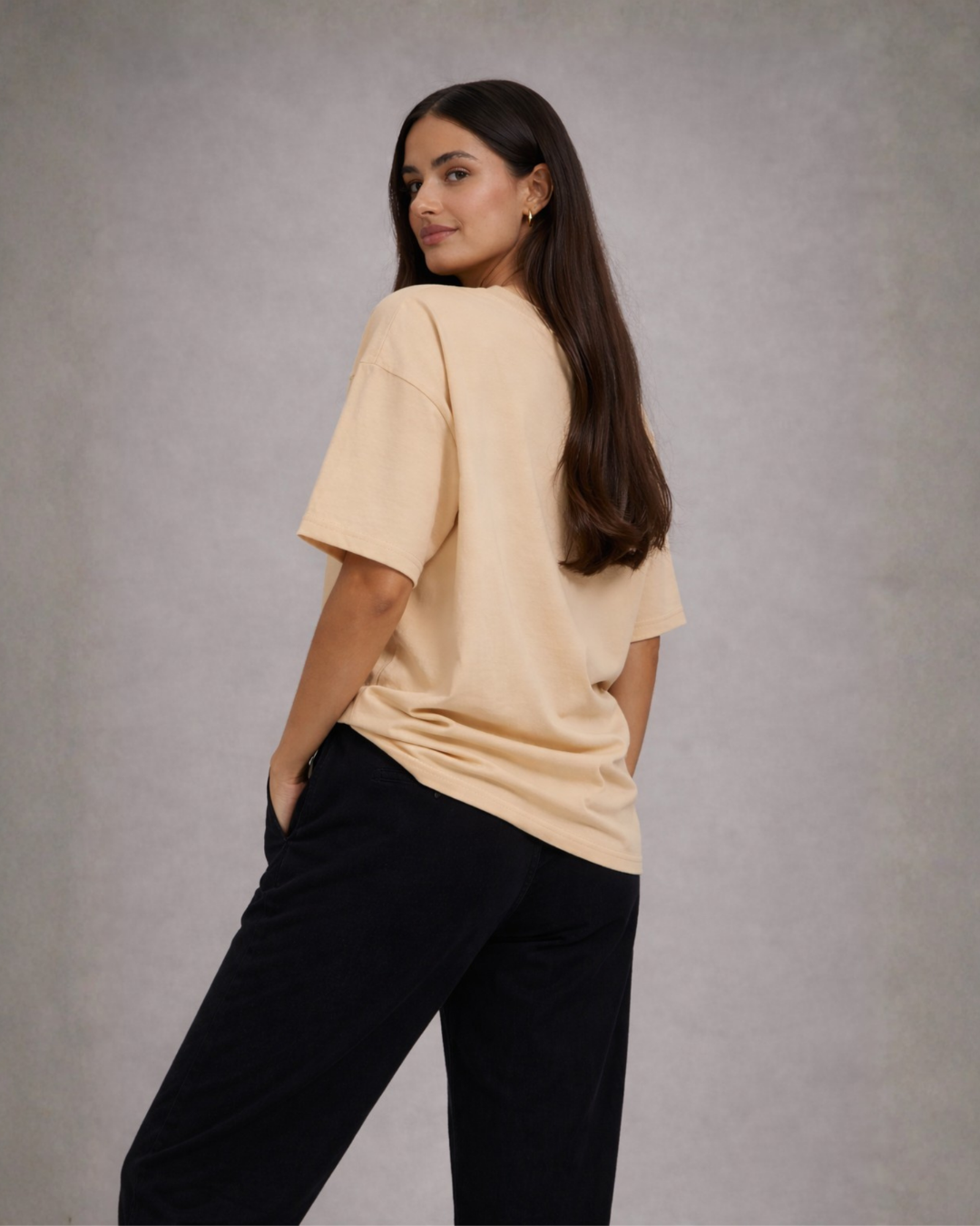 Airplane mode oversized tee