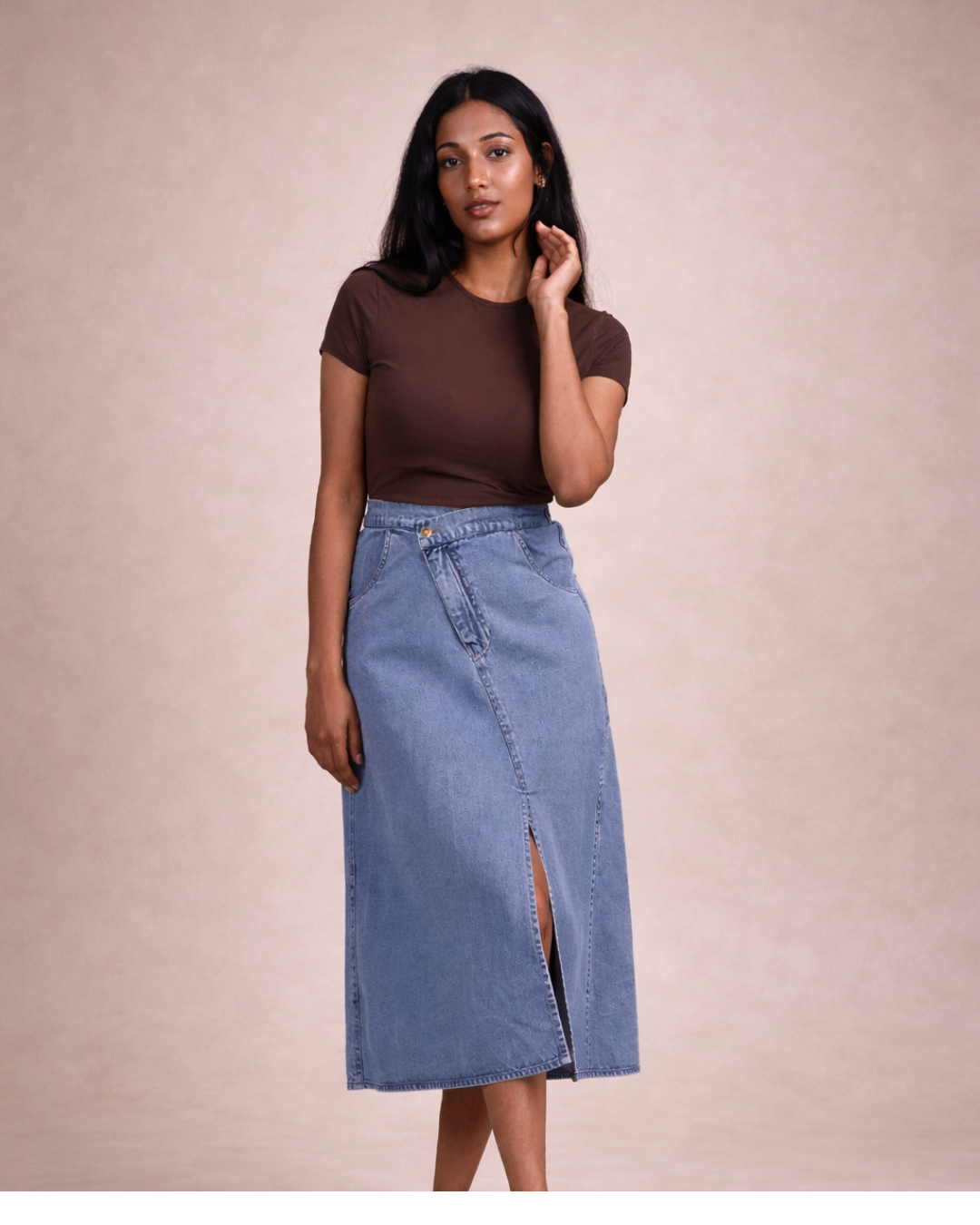 Flowfit Light Denim Skirt