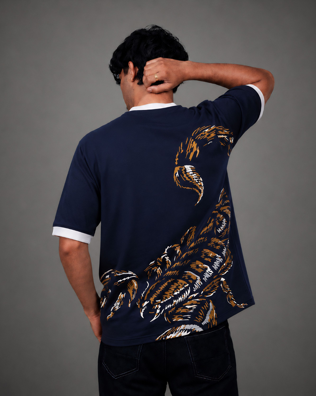 Night Fang Oversized Tee