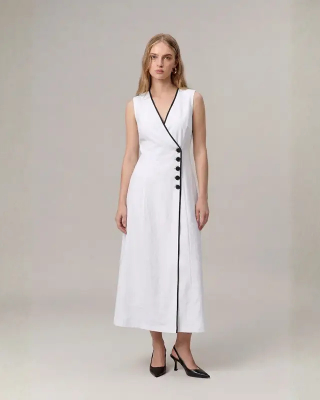 Parisian Sunday Wrap Dress
