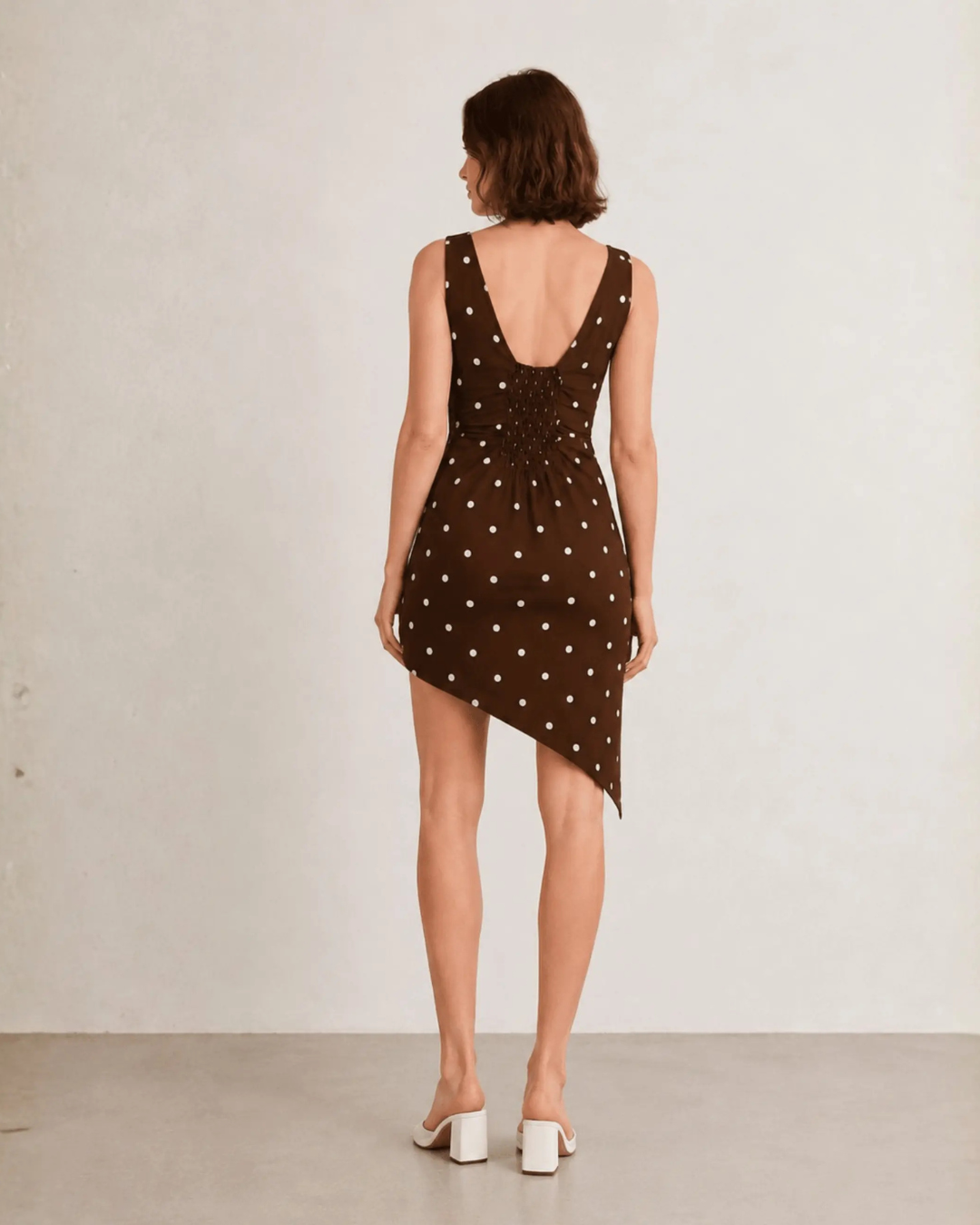 Choco Charm Polka Dress