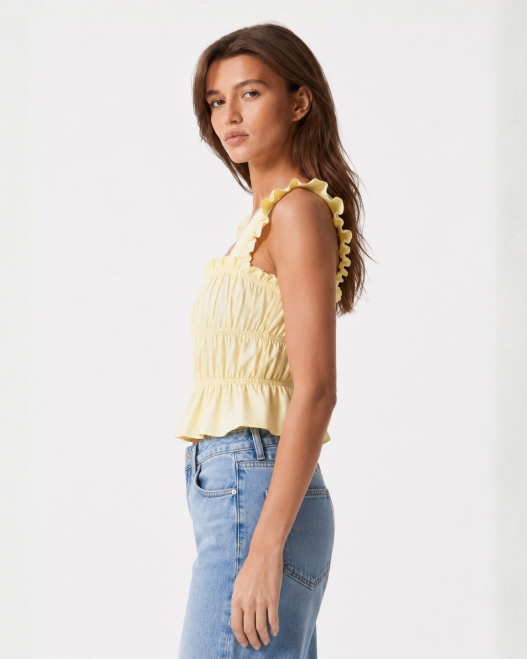 Butteryellow muse top