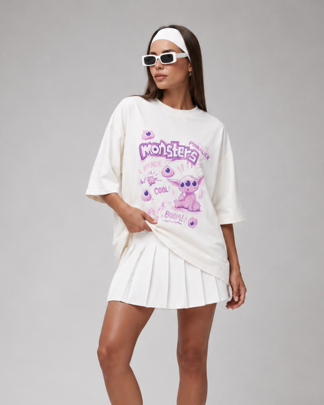 Monster Pop Oversized Tee