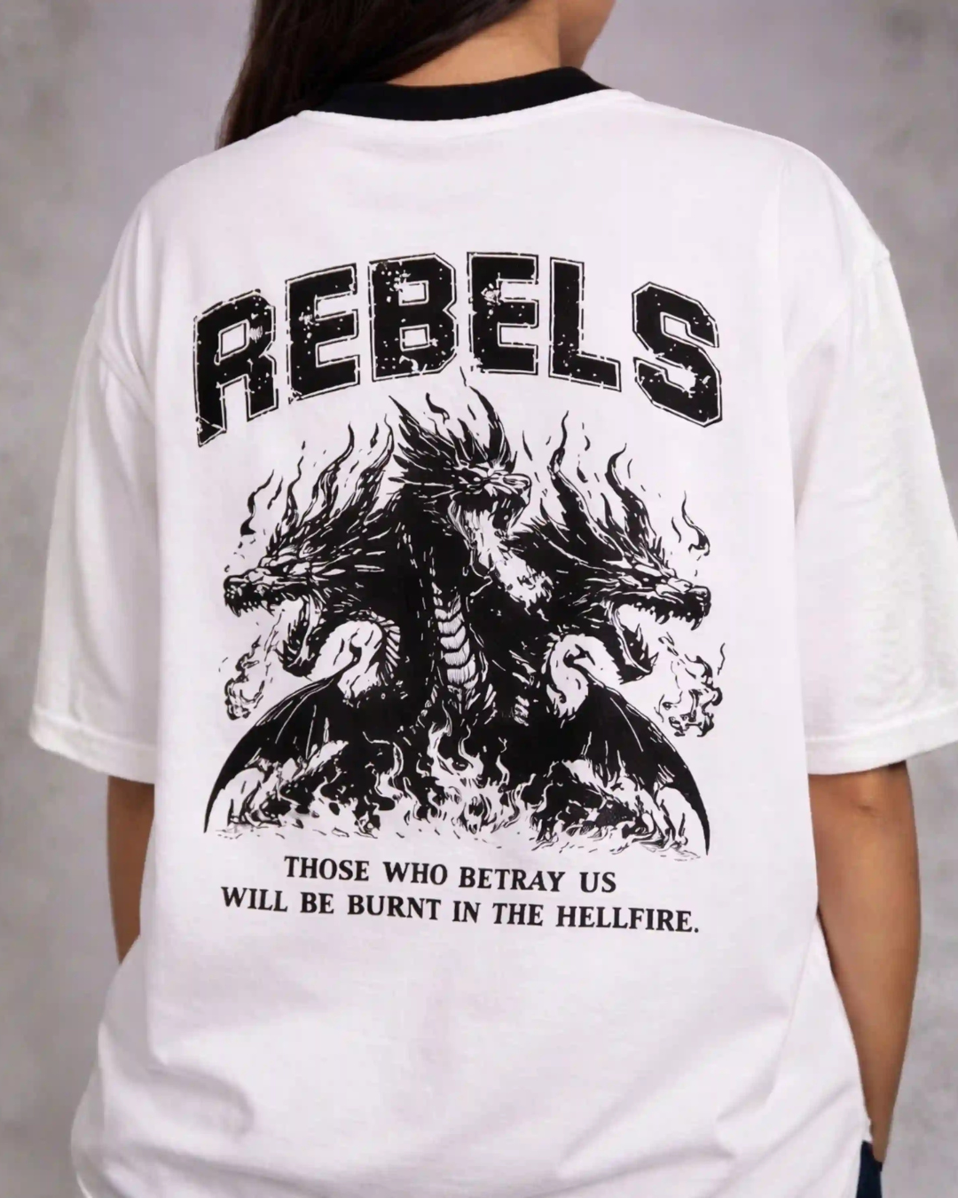 Rebels oversized T shirt
