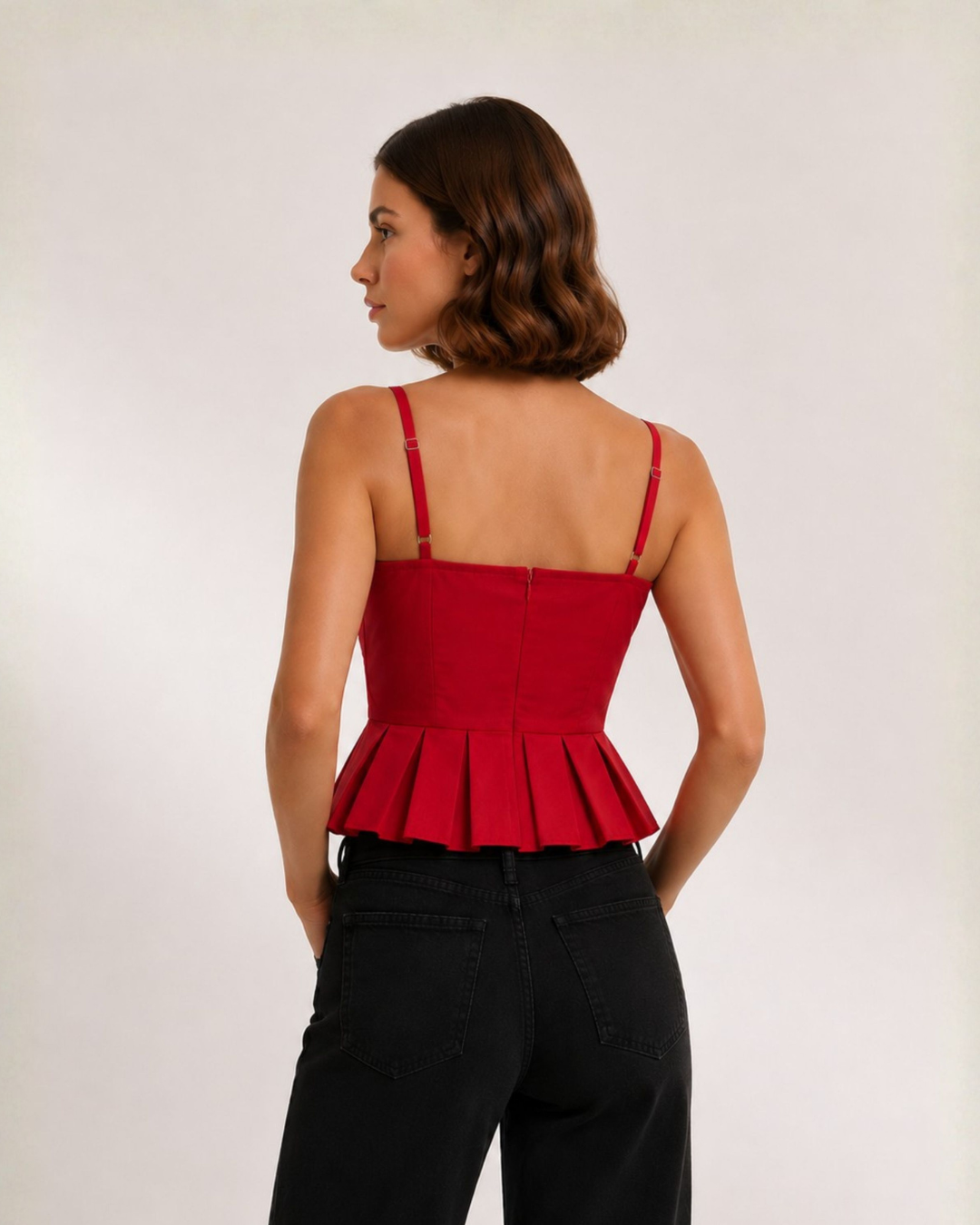 Ruby peplum top