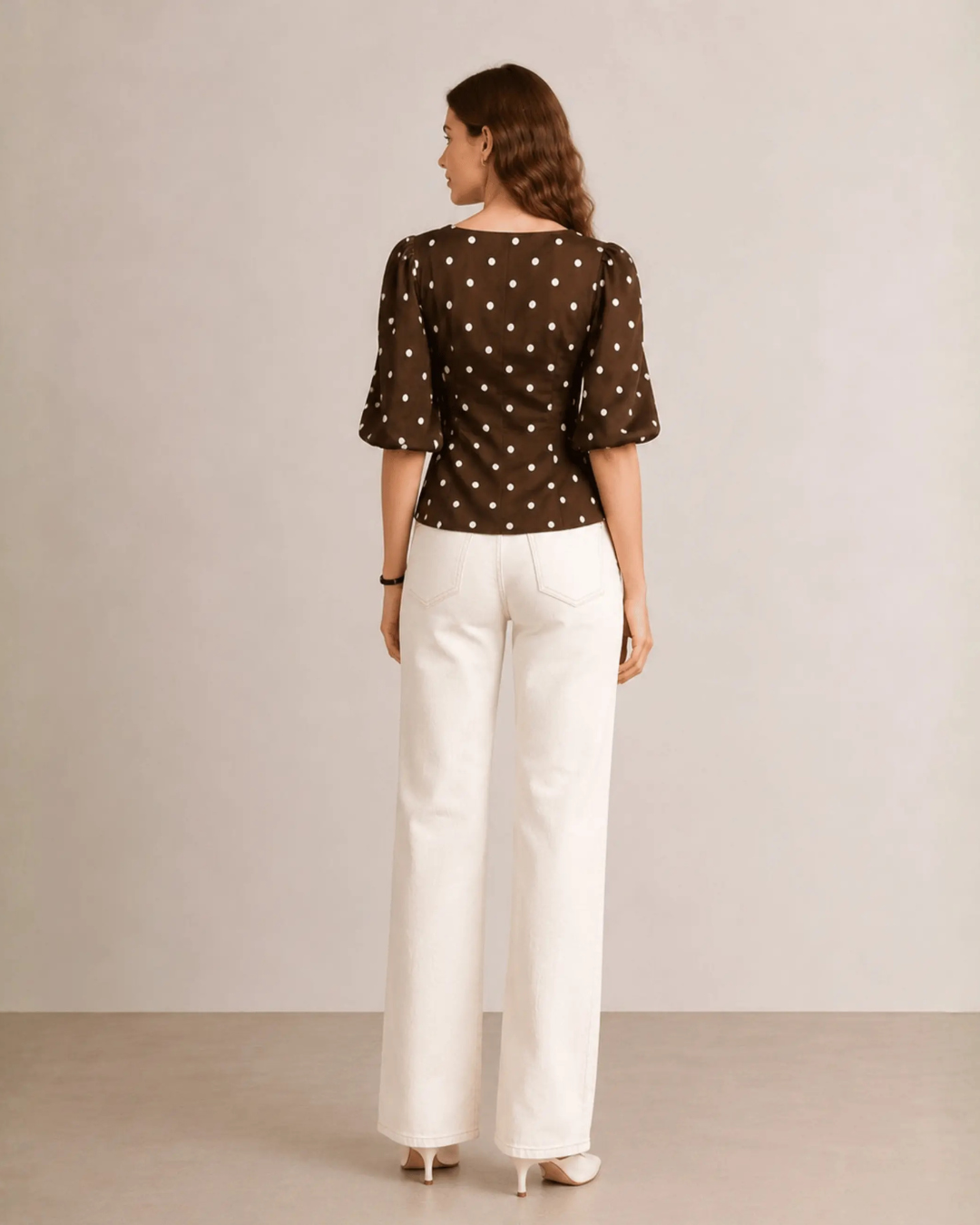 Vintage Polka Top