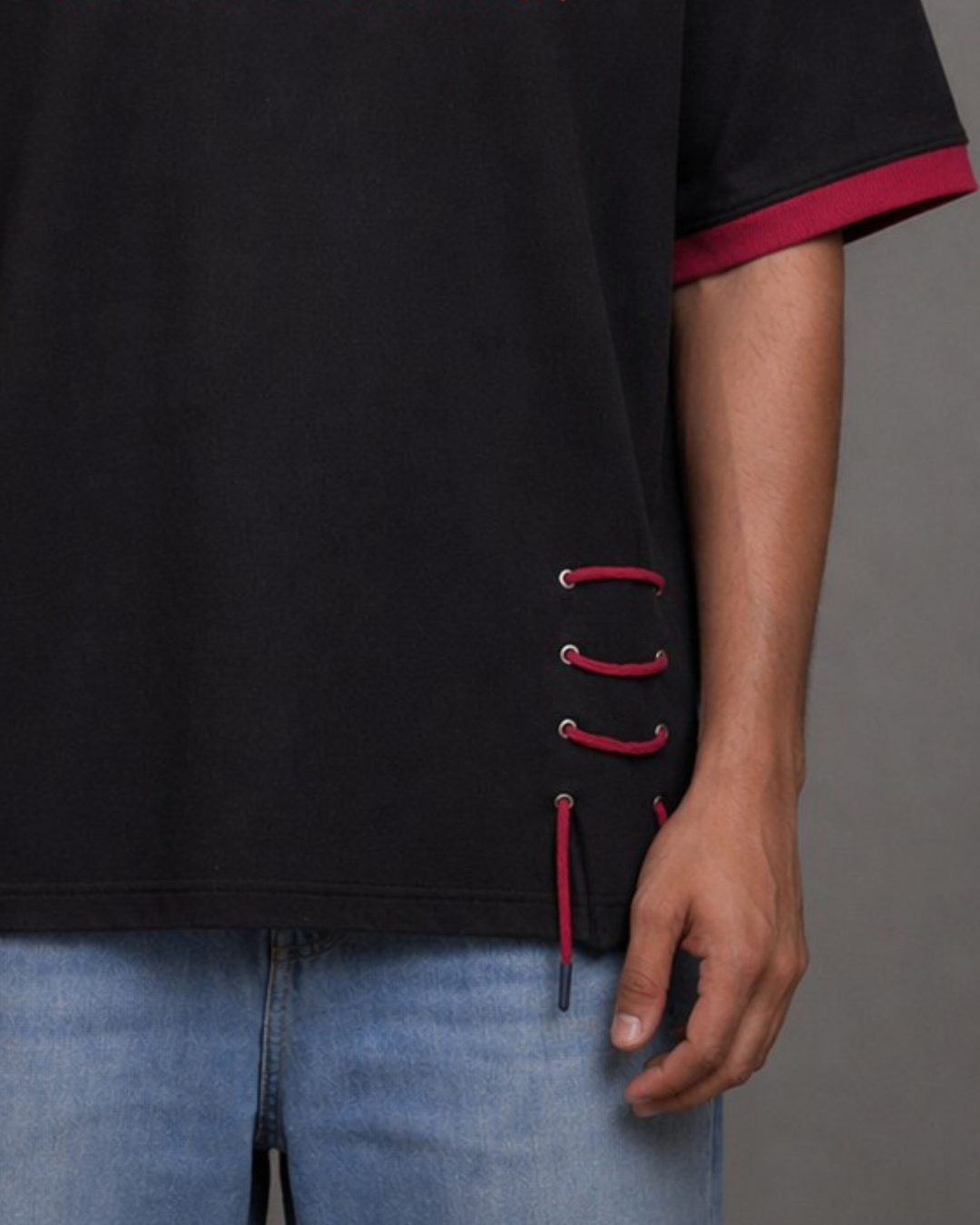 Dark Blossom Oversized Tshirt