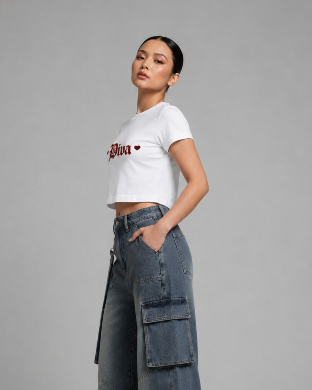 Diva crop top