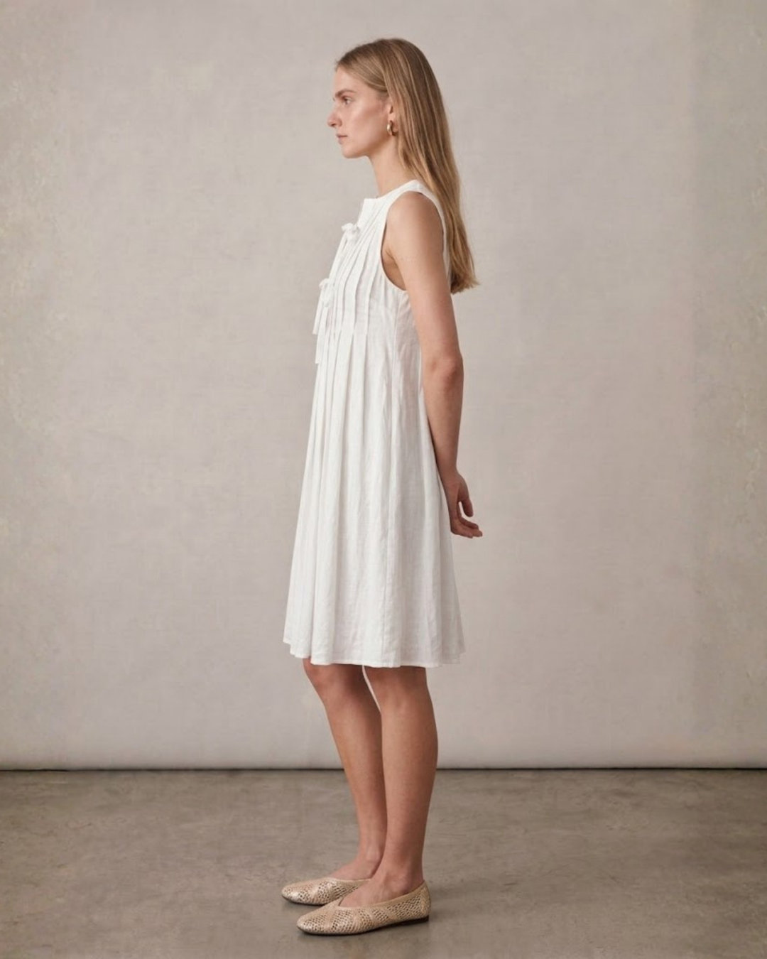 Origami A-Line Dress