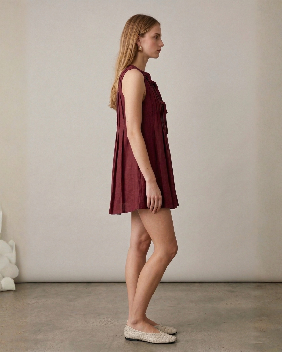 Origami A-Line Dress