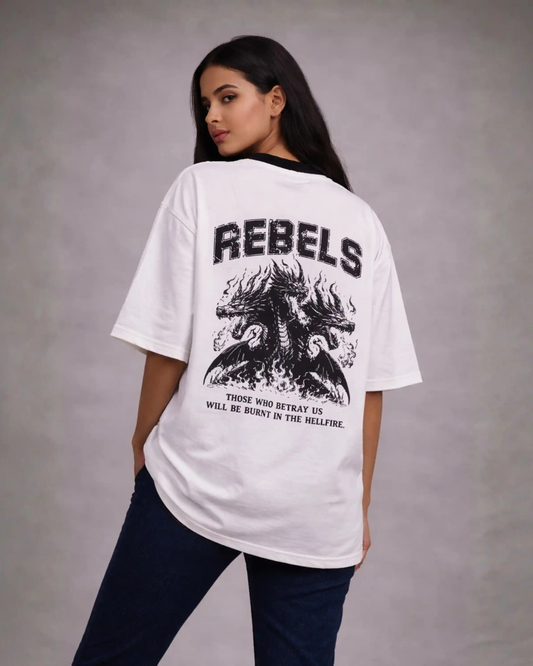 Rebels oversized T shirt