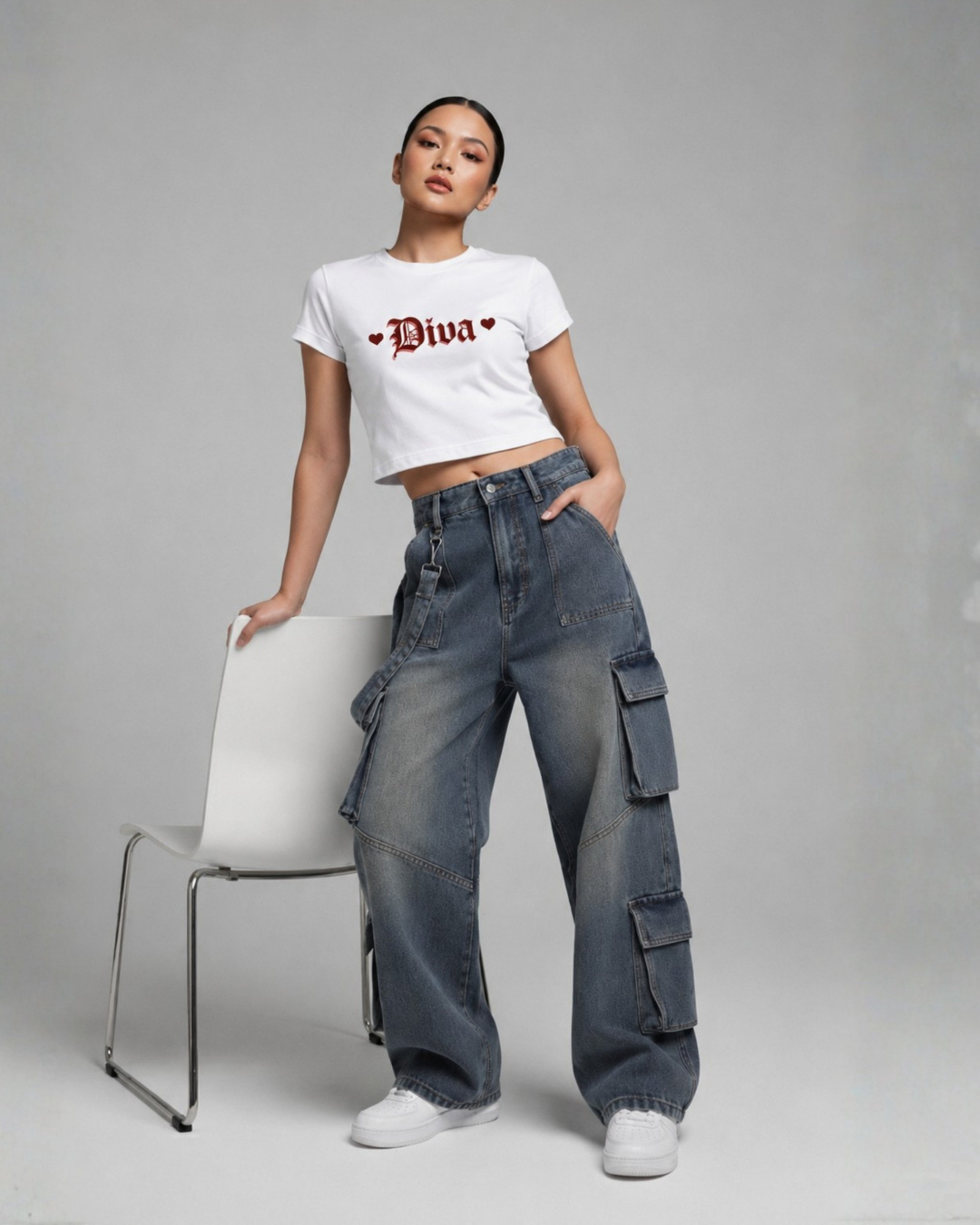 Diva crop top