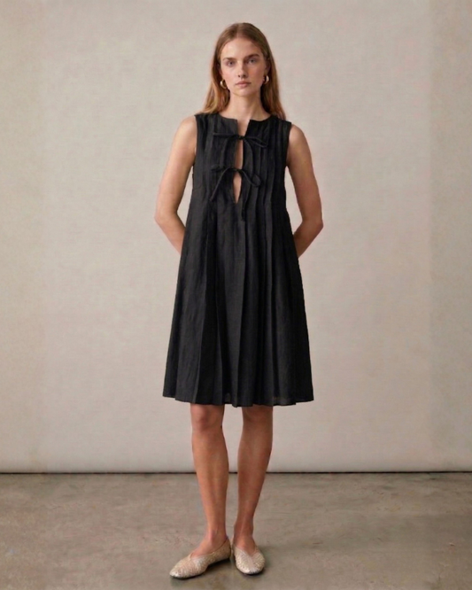 Origami A-Line Dress