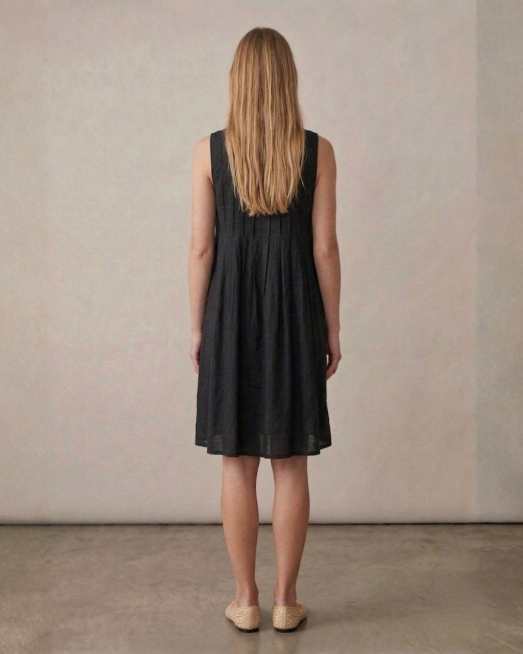 Origami A-Line Dress