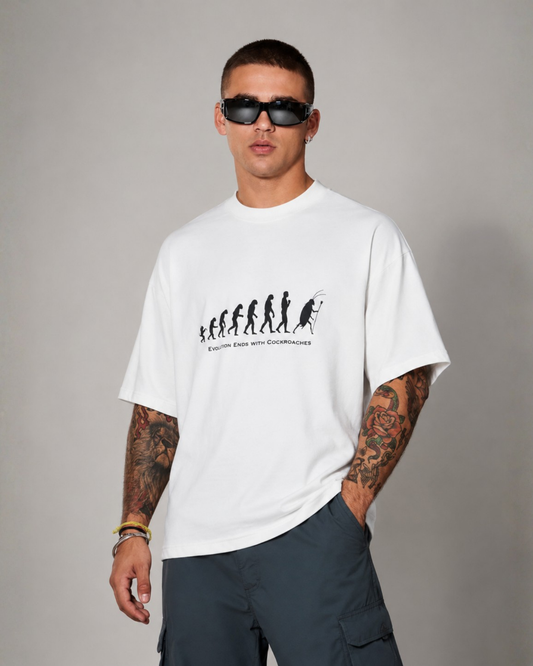 Evolution Ends Oversized Tee