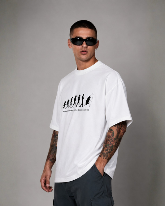 Evolution Ends Oversized Tee