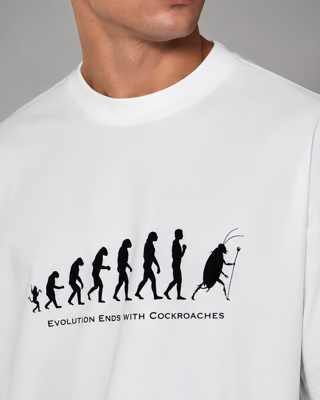 Evolution Ends Oversized Tee