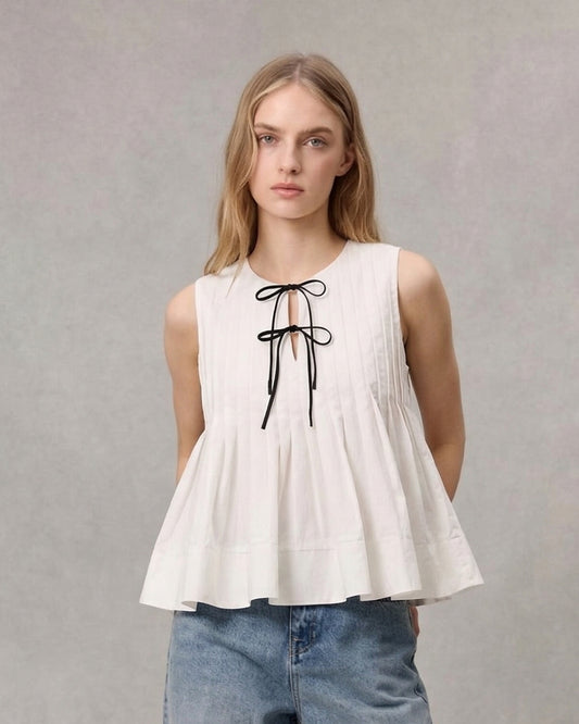Cresta Pintuck Top